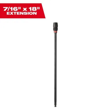 Milwaukee 48-28-1050, accessory: 18 in. x 7/16 in. QUIK-LOK Universal Extension Bit (photograph from the Home Depot listing)