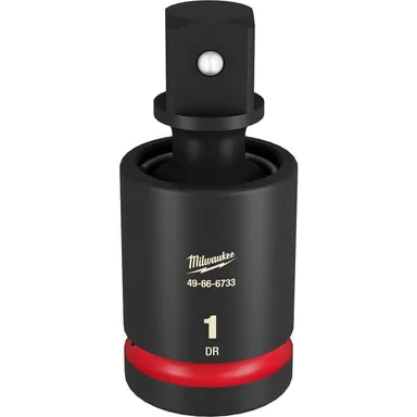 Milwaukee 49-66-6733, accessory: SHOCKWAVE Impact Duty 1 in Drive Universal Joint (photograph from the Home Depot listing)