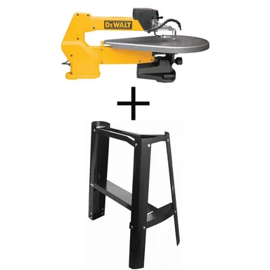 DeWalt DW788WDW7880, bundle: 20 in. Variable-Speed Corded Scroll Saw and Scroll Saw Stand