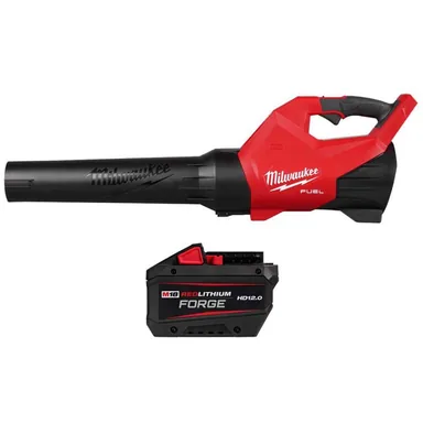 Milwaukee 3017-20-48-11-1813, bundle: M18 FUEL 120 MPH 500 CFM 18V Lithium-Ion Brushless Cordless Handheld Blower (Tool-Only) w/ M18 FORGE HD 12.0 Ah Battery
