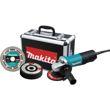 Makita 9557PBX1, standalone tool: Makita 9557PBX1 Corded 4-1/2" Paddle Switch Cut-Off/Angle Grinder