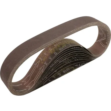 Makita 742336-A, accessory: Makita 742336-A 1-1/8" x 21" Abrasive Belt, 180 Grit, 10/pk