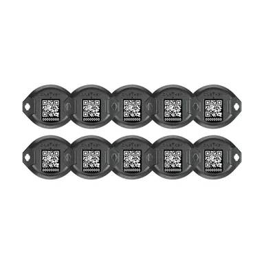 Milwaukee 48-21-2310, accessory: One-Key Bluetooth Tracker (10-Pack) (photograph from the Home Depot listing)