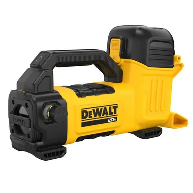 DeWalt DCE050B, bare tool: 20V MAX Cordless Liquid Transfer Pump (Tool Only) (photograph from the Home Depot listing)