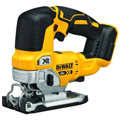 DeWalt DCS334B, bare tool: 20V MAX XR Cordless Brushless Jigsaw (Tool Only) (photograph from the Home Depot listing)