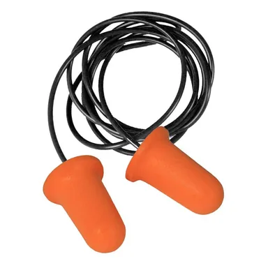 DeWalt DPG65TC2, unpowered: Orange Foam Corded Disposable Earplugs (2-pack)