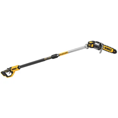 DeWalt DCPS620B, bare tool: 20V MAX 8in. Brushless Cordless Battery Powered Pole Saw (Tool Only) (photograph from the Home Depot listing)