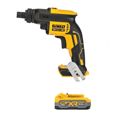 DeWalt DCF624BWDCBP320, bundle: 20V MAX XR Cordless Brushless Drywall Screw Gun with 20V XR MAX POWERSTACK 3.5 Ah Battery Pack