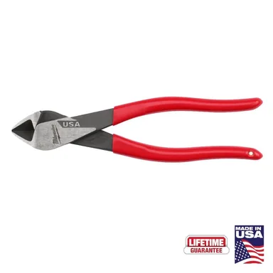 Milwaukee MT508, unpowered: 8 in. Diagonal Cutting Pliers with Dipped Grip