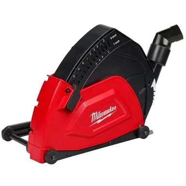 Milwaukee 49-40-6120, accessory: 7 in. to 9 in. Large Angle Grinder Cutting Dust Shroud