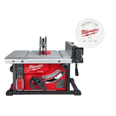 Milwaukee 2736-20-48-40-0822, bundle: M18 FUEL ONE-KEY 18-Volt Lithium-Ion Brushless Cordless 8-1/4 in. Table Saw (Tool-Only) & 8-1/4 in Blade
