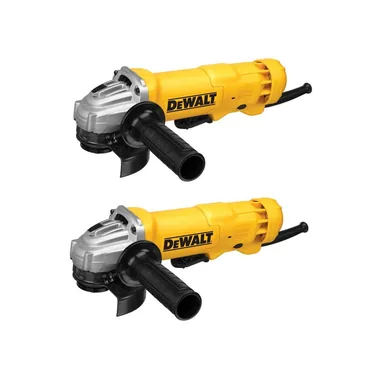 DeWalt DWE402X2, standalone tool: 11 Amp Corded 4.5 in. Small Angle Grinder with Dust Ejection System (2-Pack)