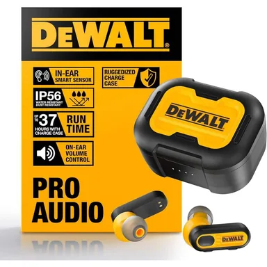 DeWalt 190 2092 DW2, unclassified: DW2 Jobsite True Wireless Earbuds with Charging Case