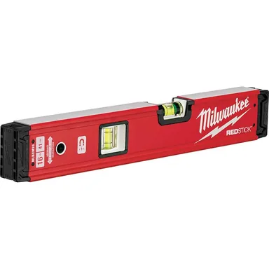 Milwaukee MLBXM16, unpowered: 16 in. REDSTICK Magnetic Box Level
