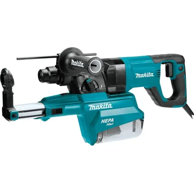 Makita HR2661, standalone tool: Makita HR2661 1" AVT Rotary Hammer, accepts SDS-PLUS bits, w/ HEPA Dust Extractor (D-handle) (PROMO)