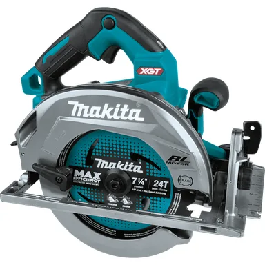 Makita GSH01Z, bare tool: Makita GSH01Z 40V max XGT Brushless Cordless 7-1/4" Circular Saw, AWS Capable, Tool Only