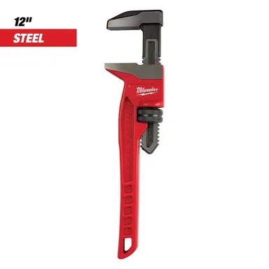 Milwaukee 48-22-7186, unpowered: 12 in. Smooth Jaw Pipe Wrench