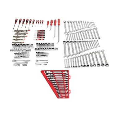 Milwaukee 48-22-9489-48-22-9413, bundle: Mechanics Tool Set with 144-Position Flex-Head Ratcheting Combination Wrench Set SAE (206-Piece)