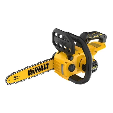 DeWalt DCCS621B, bare tool: 20-Volt MAX 12 in. Brushless Cordless Battery Powered Chainsaw (Tool Only) (photograph from the Home Depot listing)