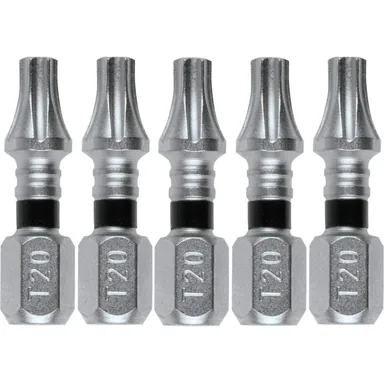 Makita E-00620, accessory: Makita E-00620 Impact XPS T20 Torx 1" Insert Bit, 5/pk