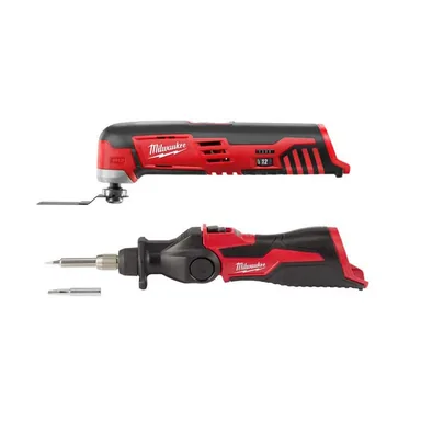 Milwaukee 2426-20-2488-20, bundle: M12 12-Volt Lithium-Ion Cordless Oscillating Multi-Tool with M12 12-Volt Lithium-Ion Cordless Soldering Iron