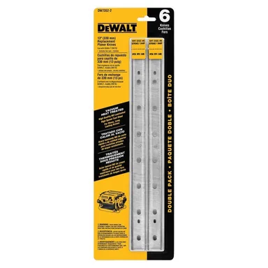 DeWalt DW7352-2, accessory: 13 in. Heat Treated Double Sided Replacement Planer Knives (2-Pack)