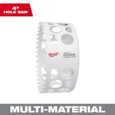 Milwaukee 49-56-0742, accessory: 4 in. Hole Dozer Carbide Hole Saw