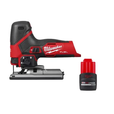 Milwaukee 2545-20-48-11-2425, bundle: M12 FUEL 12-Volt Lithium-Ion Cordless Jig Saw with M12 REDLITHIUM HIGH OUTPUT CP2.5 Battery Pack
