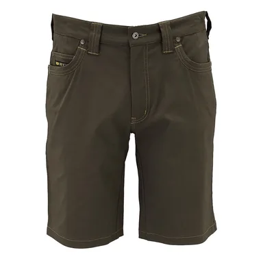 DeWalt DXWW50146-015-32, unpowered: Madison Stretch Men's 32 in. Bark Rayon/Nylon/Elastane Work Short