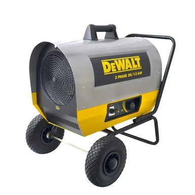 DeWalt DXH2003TS, standalone tool: 20,000-Watt 3-Phase Forced Air Electric Indoor Furnace Space Heater with Thermostat