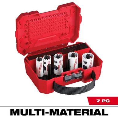 Milwaukee 49-22-4083, accessory: Hole Dozer Bi-Metal Hole Saw Set (7-Piece)