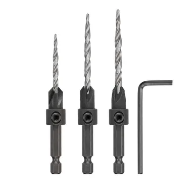 DeWalt DW2535, accessory: Steel Countersink Drill Bit Set (3-Piece)