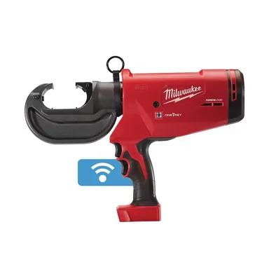 Milwaukee 2779-20, bare tool: M18 18V Lithium-Ion Cordless FORCE LOGIC 750 MCM Crimper (Tool-Only) (photograph from the Home Depot listing)