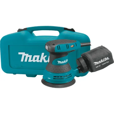 Makita BO5031K, standalone tool: Makita BO5031K Corded 5" Random Orbit Sander, variable speed, with Tool Case