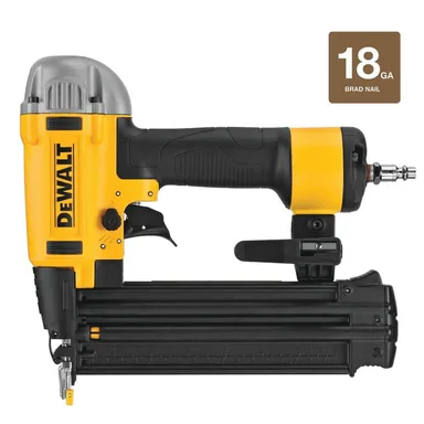 DeWalt DWFP12233, standalone tool: 18-Gauge Pneumatic Brad Nailer (photograph from the Home Depot listing)