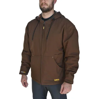 DeWalt DCHJ076ATD1-2X, kit: Men's XXLarge Heavy Duty 20-Volt MAX XR Lithium-Ion Tobacco Jacket Kit with 2.0 Ah Battery and Charger