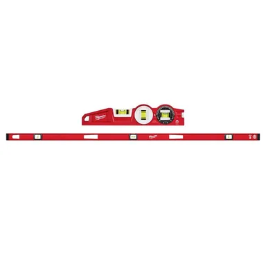 Milwaukee 48-22-5210-MLIBM78, bundle: 10 in. 360 Locking Die Cast Torpedo Level with 78 in. Magnetic I-Beam Level (2-Piece)
