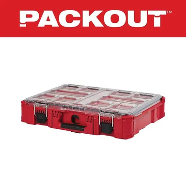 Milwaukee 48-22-8430, accessory: PACKOUT 11-Compartment Impact Resistant Portable Small Parts Organizer