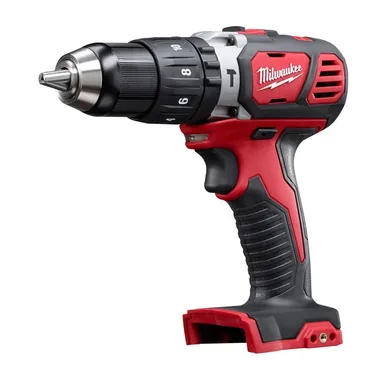 Milwaukee 2607-20, bare tool: M18 18V Lithium-Ion Cordless 1/2 in. Hammer Drill/Driver (Tool-Only) (photograph from the Home Depot listing)