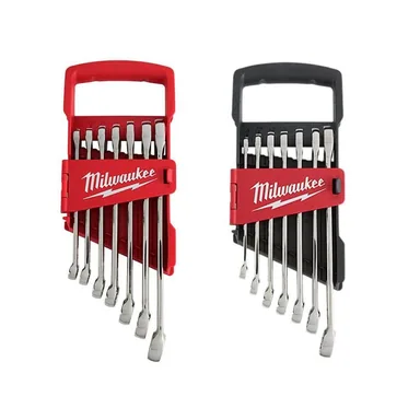 Milwaukee 48-22-9407-48-22-9507, bundle: SAE and Metric Combination Wrench Mechanics Tool Set (14-Piece)