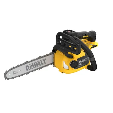 DeWalt DCCS673B, bare tool: FLEXVOLT 60-Volt MAX 12 in. Brushless Cordless Battery Powered Top Handle Chainsaw (Tool-Only) (photograph from the Home Depot listing)