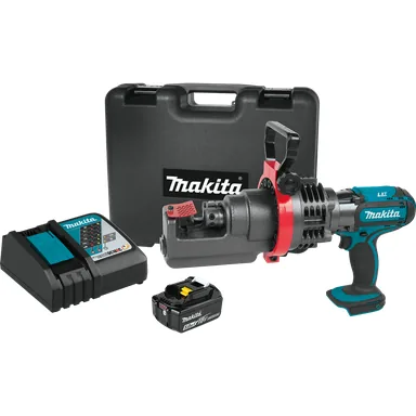 Makita XCS01T1, kit: Makita XCS01T1 18V LXT Lithium-Ion Cordless Rebar Cutter Kit (5.0Ah)