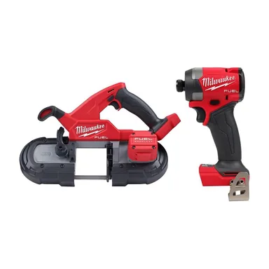 Milwaukee 2829-20-2953-20, bundle: M18 FUEL 18V Lithium-Ion Brushless Cordless Compact Bandsaw w/ Impact Driver