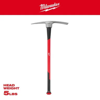 Milwaukee 48-22-9335, accessory: 5lb Pick Mattock with 36 in. Fiberglass Handle
