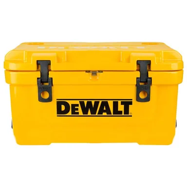 DeWalt DXC45QT, unpowered: 45 qt. Roto Mold Cooler, Yellow
