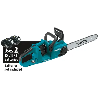 Makita XCU04Z, bare tool: Makita XCU04Z 36V (18V X2) LXT Brushless 16" Chain Saw, Tool Only