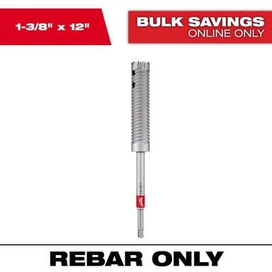Milwaukee 48-20-6733, accessory: 1-3/8 in. x 12 in. SDS-Plus Rebar Cutter