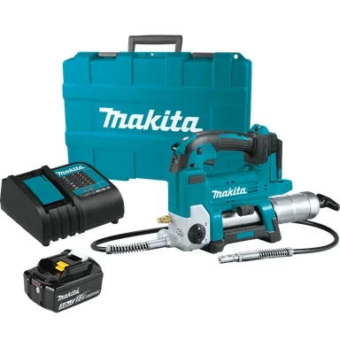 Makita XPG01S1, kit: Makita XPG01S1 18V LXT Lithium-Ion Cordless Grease Gun Kit (3.0Ah)