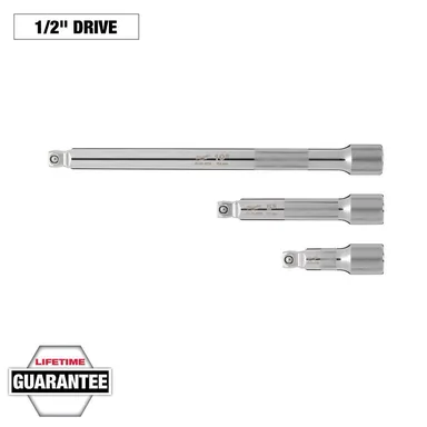 Milwaukee 48-22-9352, accessory: 1/2 in. Drive Wobble Extension Set (3-Piece)