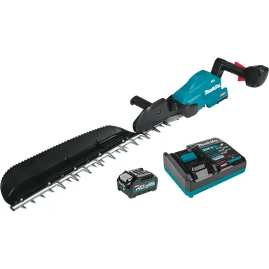 Makita GHU04M1, kit: Makita GHU04M1 40V max XGT Brushless Cordless 24" Single-Sided Hedge Trimmer Kit (4.0Ah)